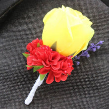 Load image into Gallery viewer, Ivory White Boutonniere