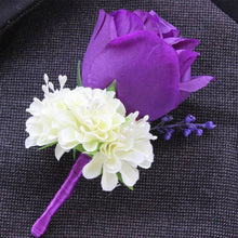 Load image into Gallery viewer, Ivory White Boutonniere