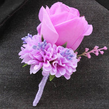 Load image into Gallery viewer, Ivory White Boutonniere