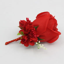 Load image into Gallery viewer, Ivory White Boutonniere