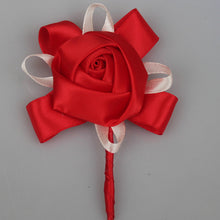 Load image into Gallery viewer, Silk Satin Boutonniere