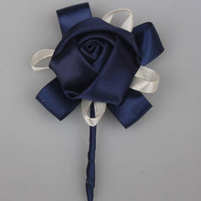 Load image into Gallery viewer, Silk Satin Boutonniere