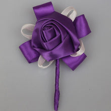 Load image into Gallery viewer, Silk Satin Boutonniere