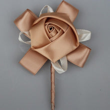 Load image into Gallery viewer, Silk Satin Boutonniere