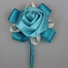Load image into Gallery viewer, Silk Satin Boutonniere