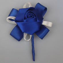 Load image into Gallery viewer, Silk Satin Boutonniere