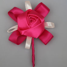 Load image into Gallery viewer, Silk Satin Boutonniere