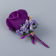 Load image into Gallery viewer, Soft Blue Boutonniere