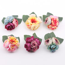 Load image into Gallery viewer, Colorful Peony Hair Pins