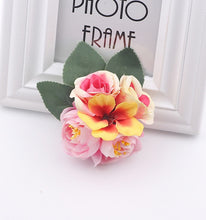 Load image into Gallery viewer, Colorful Peony Hair Pins