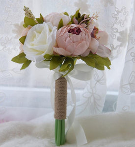 Elegant Forest Flowers Bride Bouquet