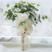Load image into Gallery viewer, White İndigenius Bride Bouquet
