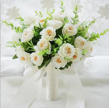 Load image into Gallery viewer, Silk Bride Bouquet