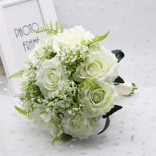 Load image into Gallery viewer, White Forest Bride Bouquet