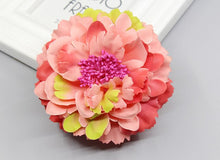 Load image into Gallery viewer, Peony Flower Hair Accessory