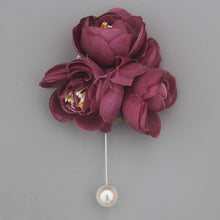 Load image into Gallery viewer, Camellia  Boutonniere