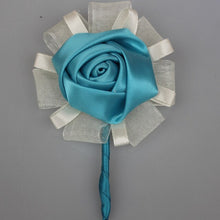 Load image into Gallery viewer, Satin Rose Boutonniere