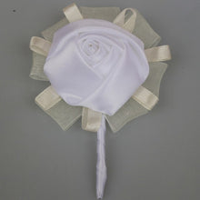 Load image into Gallery viewer, Satin Rose Boutonniere